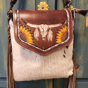 Myra Cowhide Bag 🐄🌵